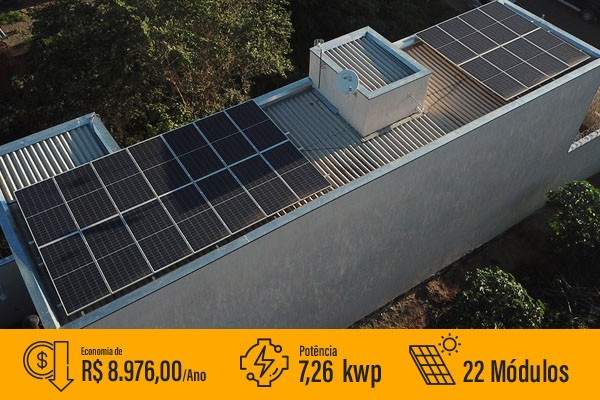 Energia Solar - Alencar Projeto Residencial - Salão do Coco